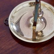 Swedish brass candlestick