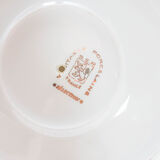 White and gold porcelain sauceboat Genuine SEP porcelain France selection