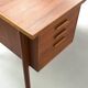 Danish teak desk with drawers, 1960s