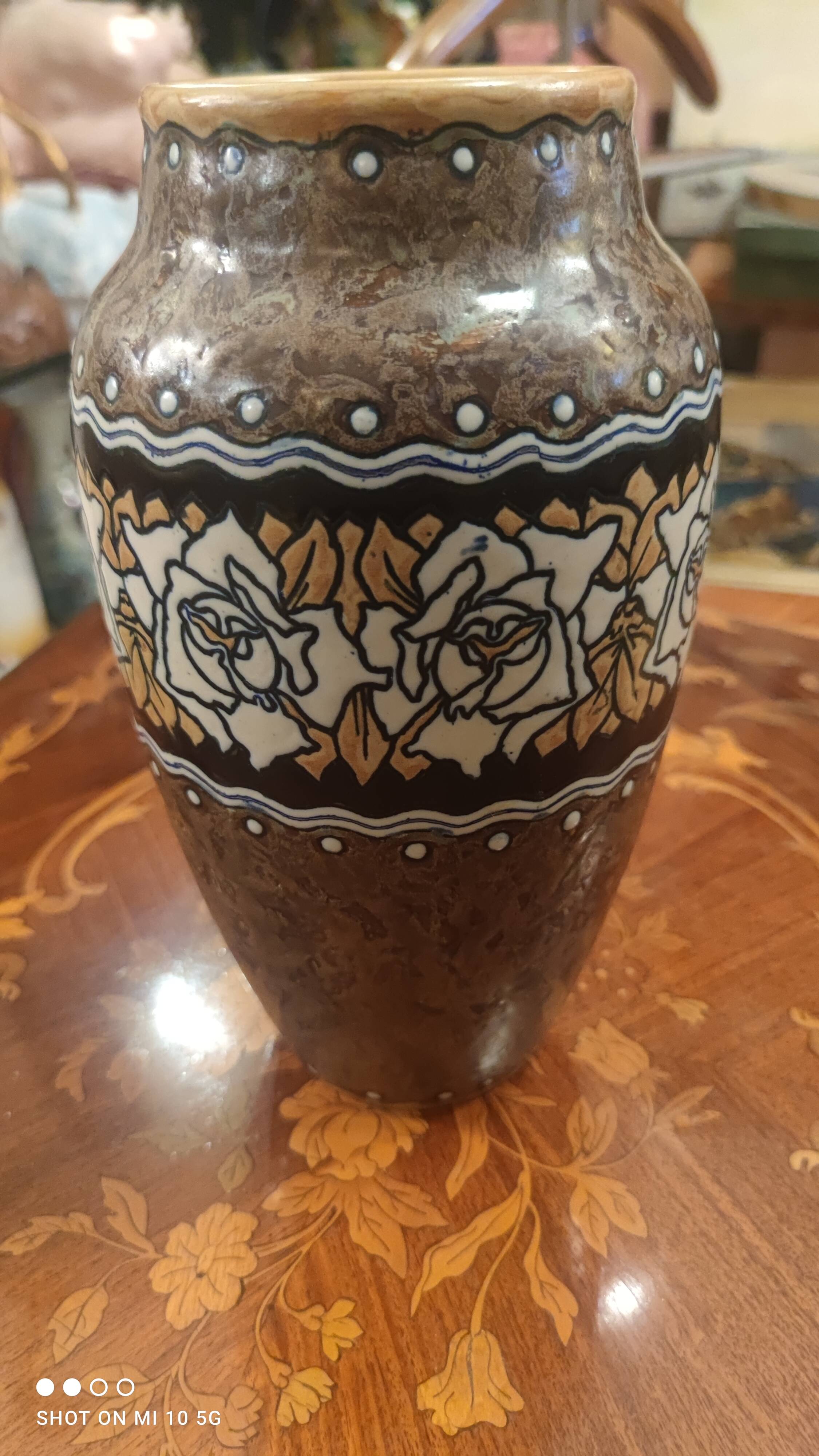 Sandstone vase by Charles Catteau for Keramis 1920