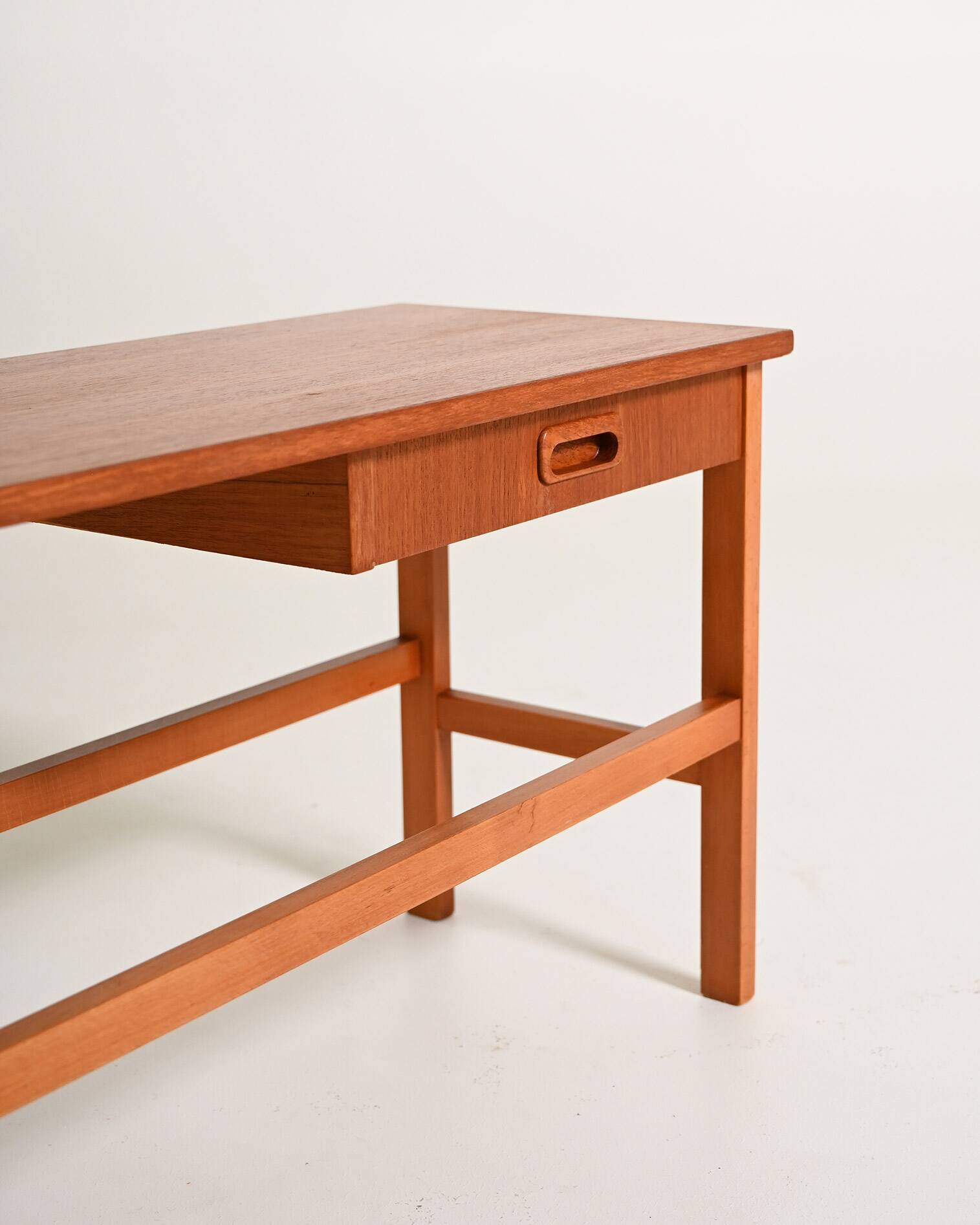 Scandinavian coffee table with drawer, 1960s
