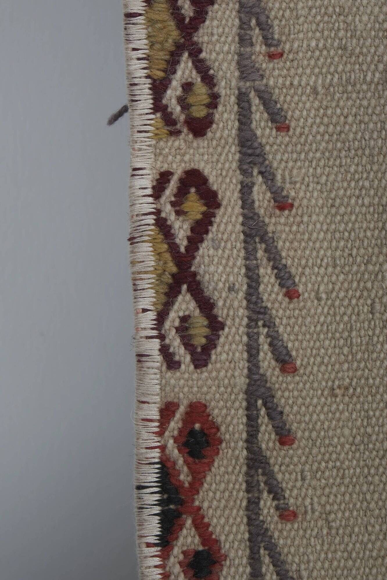 Vintage Turkish hallway rug 58x417 cm