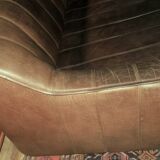 De Sede DS44 3-seater sofa in buffalo leather, Switzerland 1970s