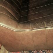 Three-seater sofa De Sede DS44 in buffalo leather, Switzerland, 1970s.