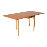 Vintage dining table with wings