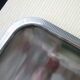 Service tray in satin stainless steel Létang and Rémy 45 x 35 cm