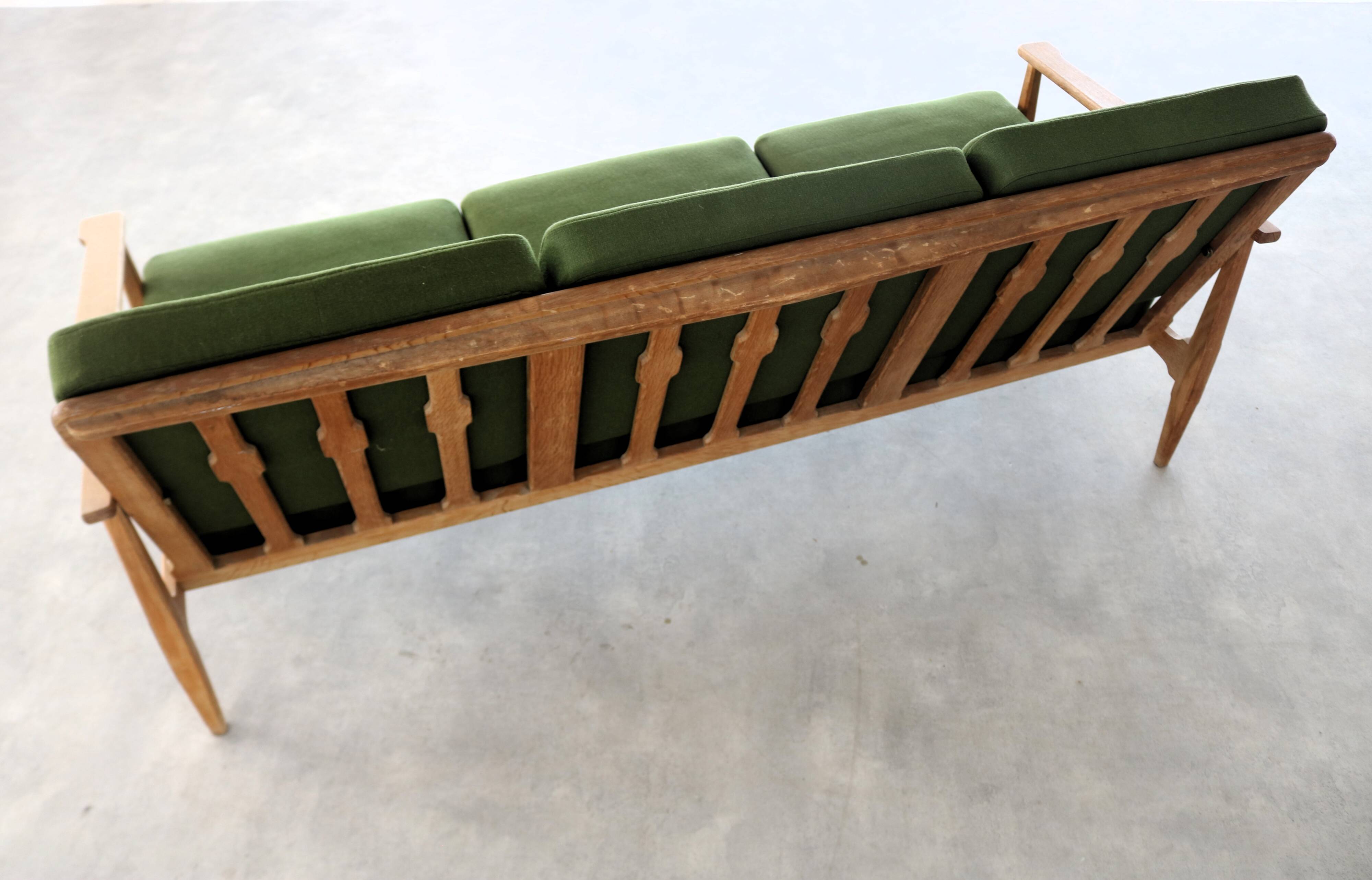 brutalist sofa | couch | 1960s | oak | Danish
