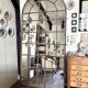 Orangerie mirror in wrought iron ☐ 260 x 130 cm