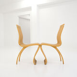 Pair of Shizzo Chairs by Ron Arad for Vitra, 1989