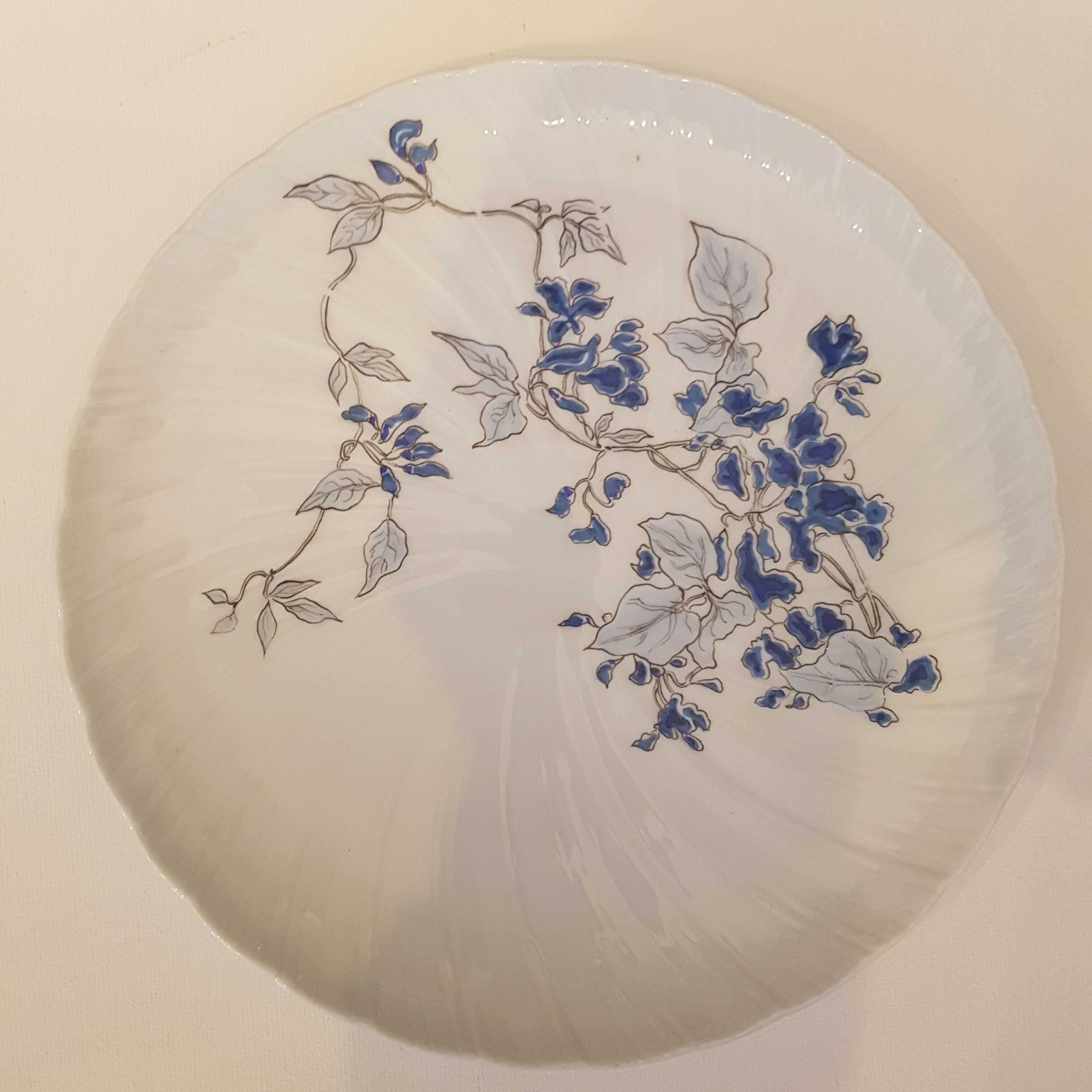 Limoges porcelain dessert plates