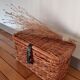 Vintage wicker malle