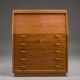 Mid-century modern teak secretary from Dyrlund, Denmark, 1960s