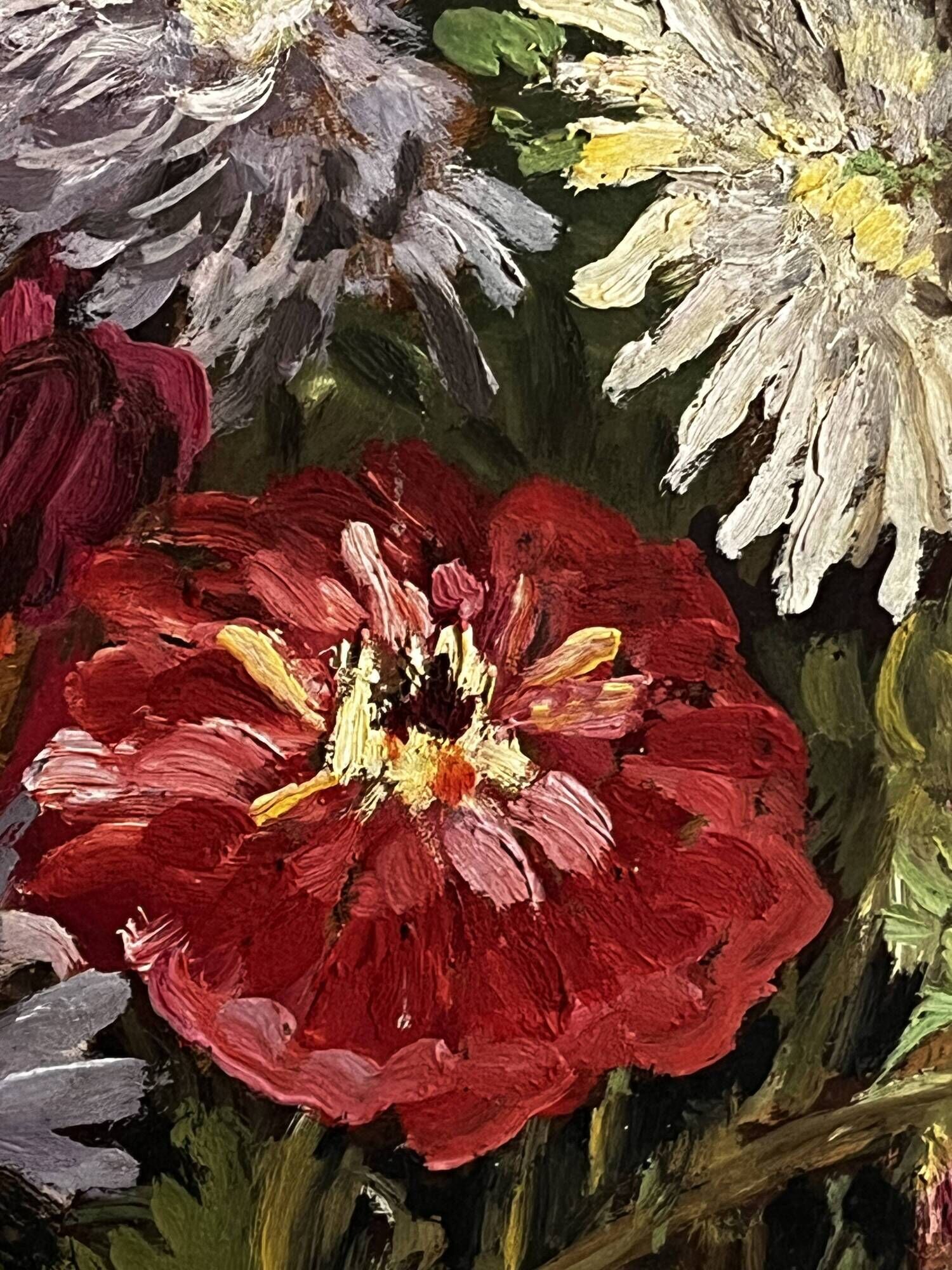 Oil on panel