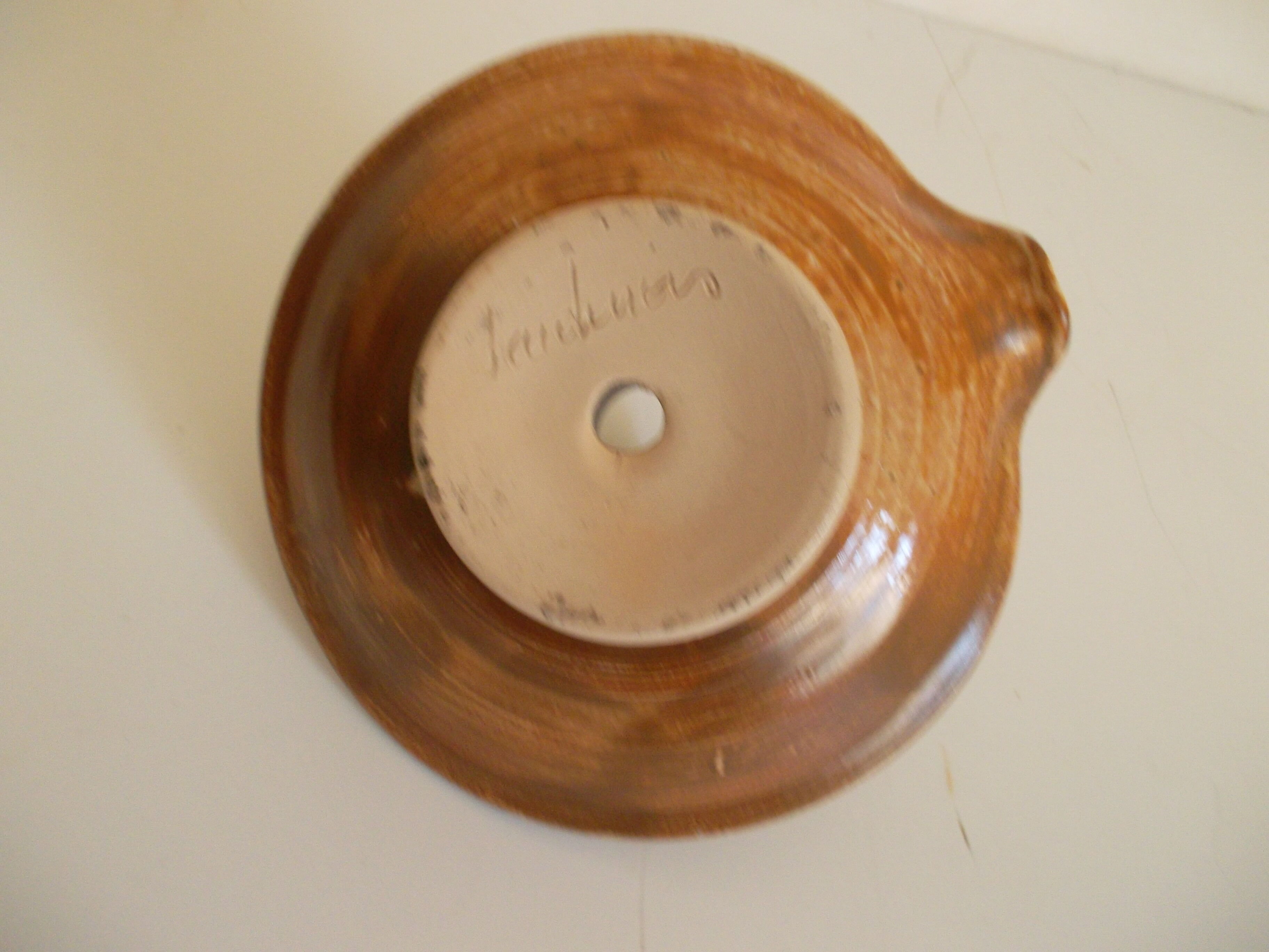 Lardinois pottery candlestick