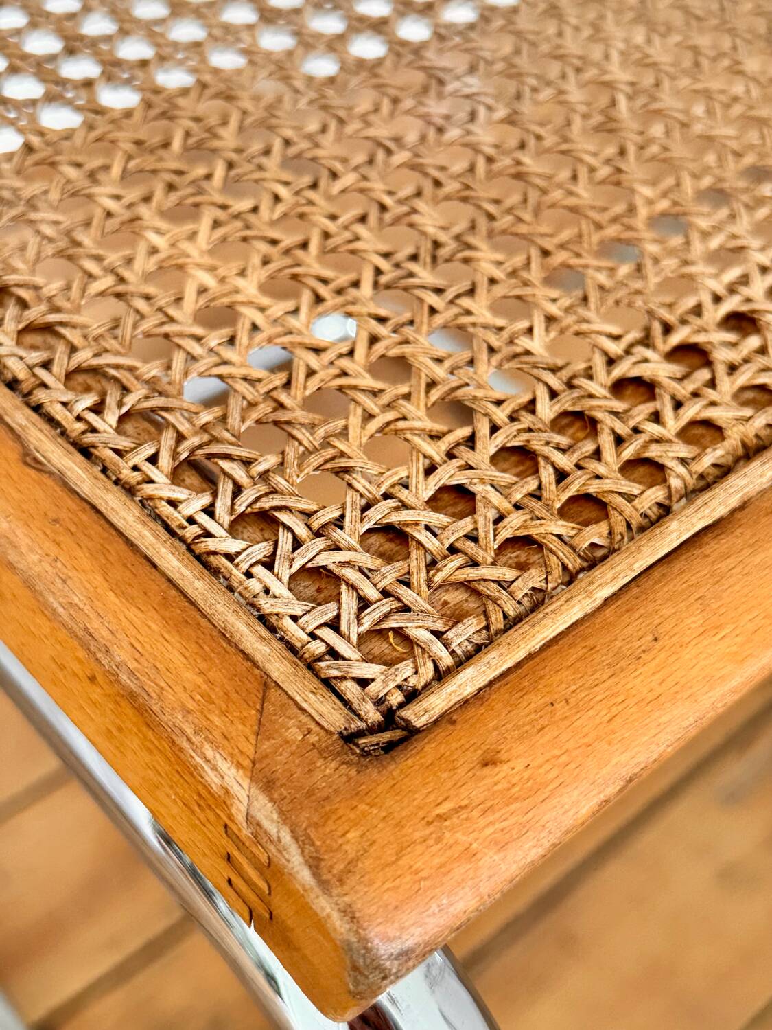 Chaise Marcel Breuer B32, made in Italy