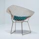Fauteuil Diamond or 18 Carats Harry Bertoia pour Knoll International États-Unis
