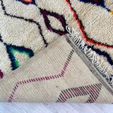 Handmade Moroccan Berber carpet 240 x 153 CM