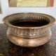 Old copper basin