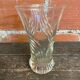 Vintage 1970s Moulded Glass Vase