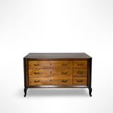 Elegant Italian chest of drawers, 1940s.