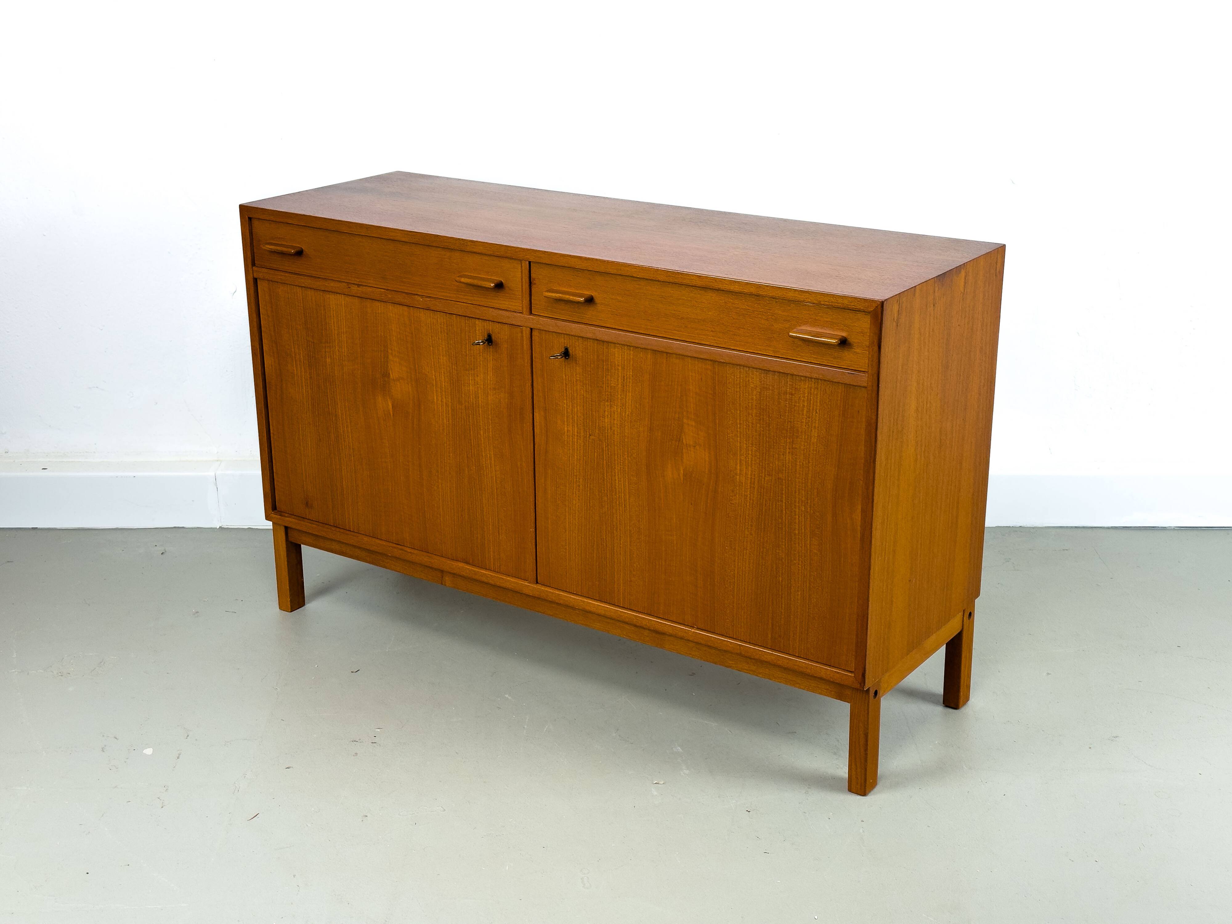 Small Teak Sideboard by Interier Praha, 1960s