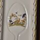 Spoon holder tray with old Moustiers decor
