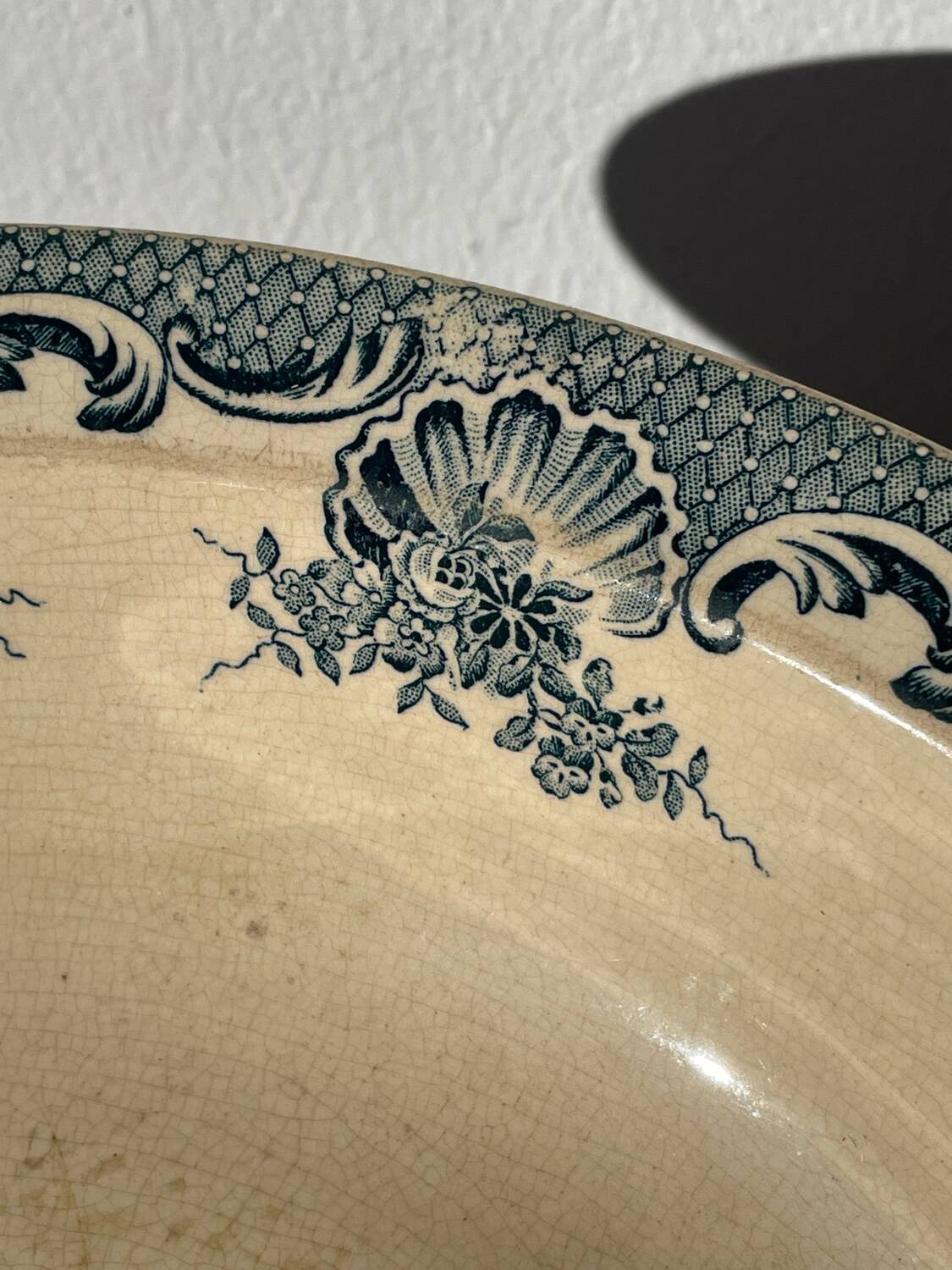 Iron earth salad bowl Moulin des loups