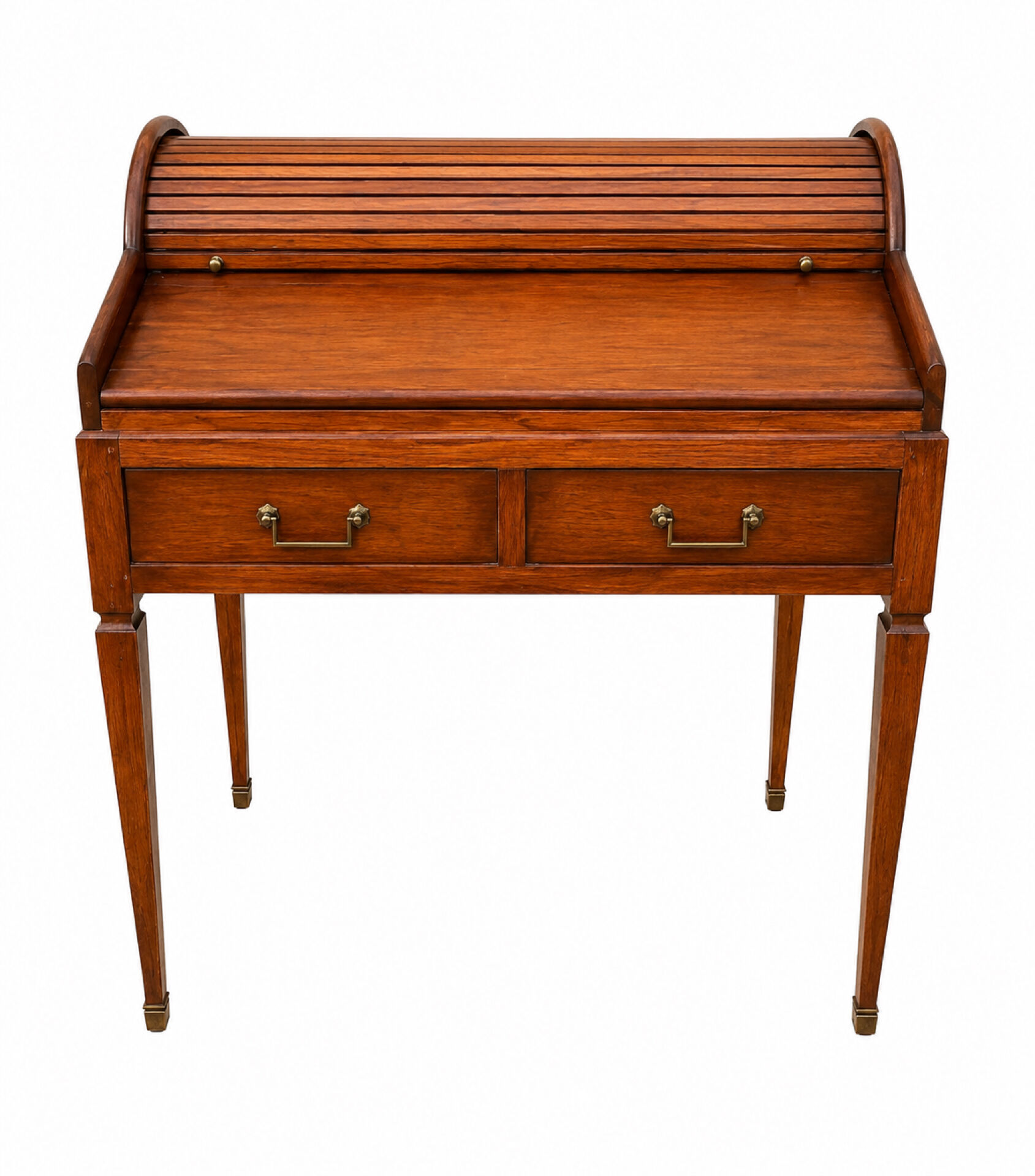 Louis XVI cylinder desk in cherry wood