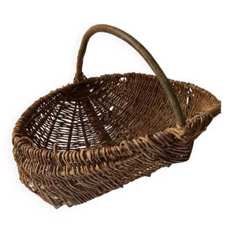 Old wicker basket