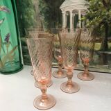 Rosaline champagne flutes