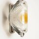Rare Murano chrome sheet wall light 1960