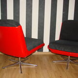 Pair of Dinna Veb Mobel Kombinat armchairs, Germany 1960s