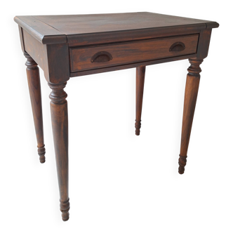 Solid wood desk / side table