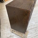 Brutalist sideboard attributed to De Coene, 1970s