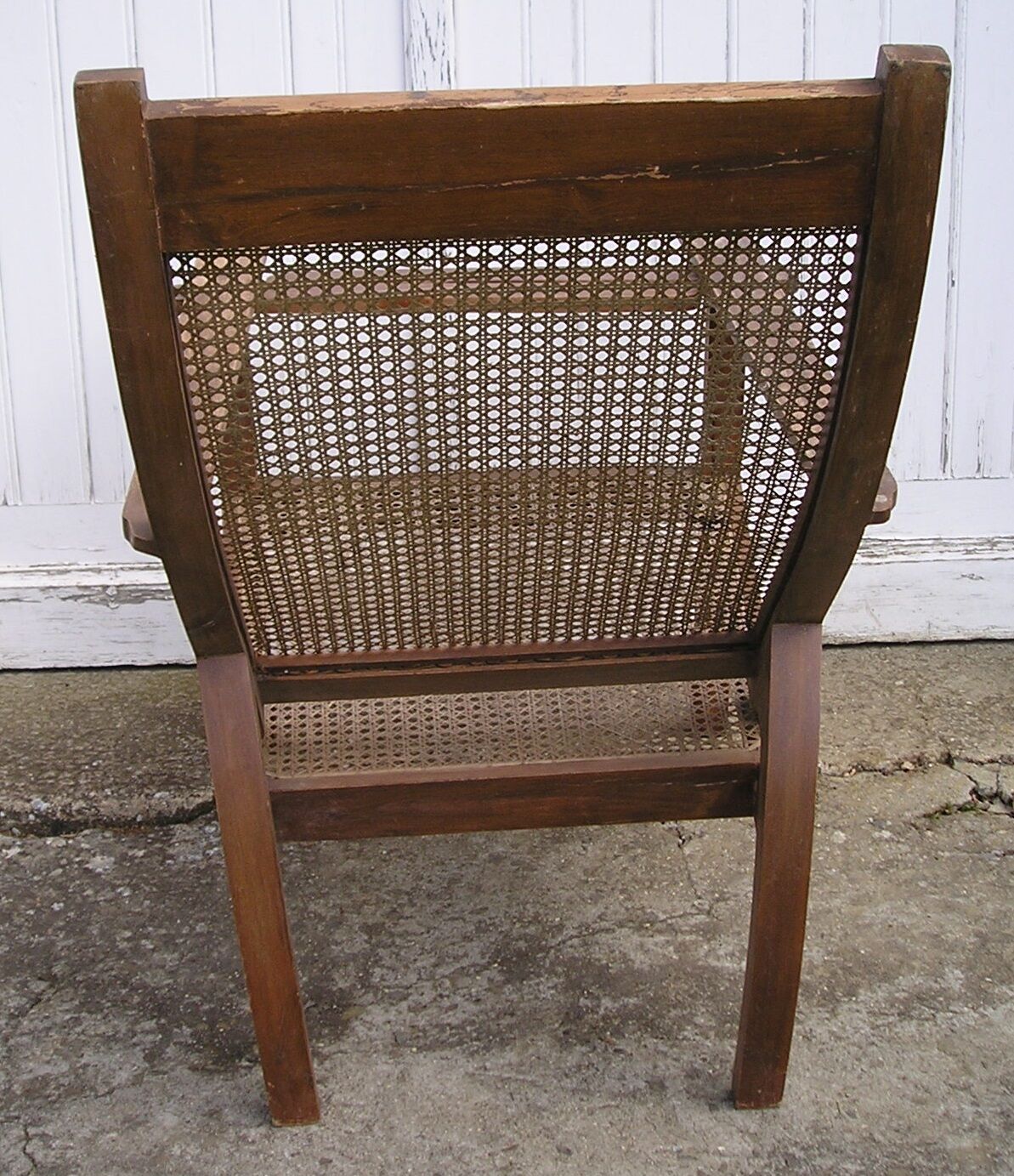 Colonial-style canna chair