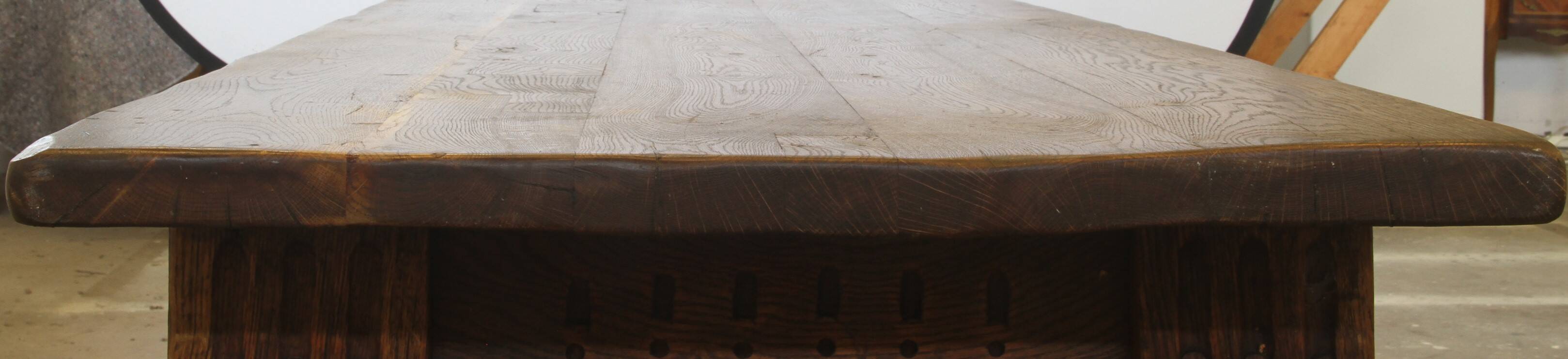 Large 17th century Jacobean style Baroque Farmhouse Refectory Table – Early
