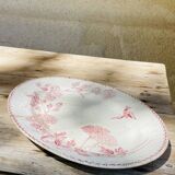 Oval ironstone dish from Creil & Montereau