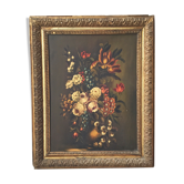 Canvas XL framed flowers 19th