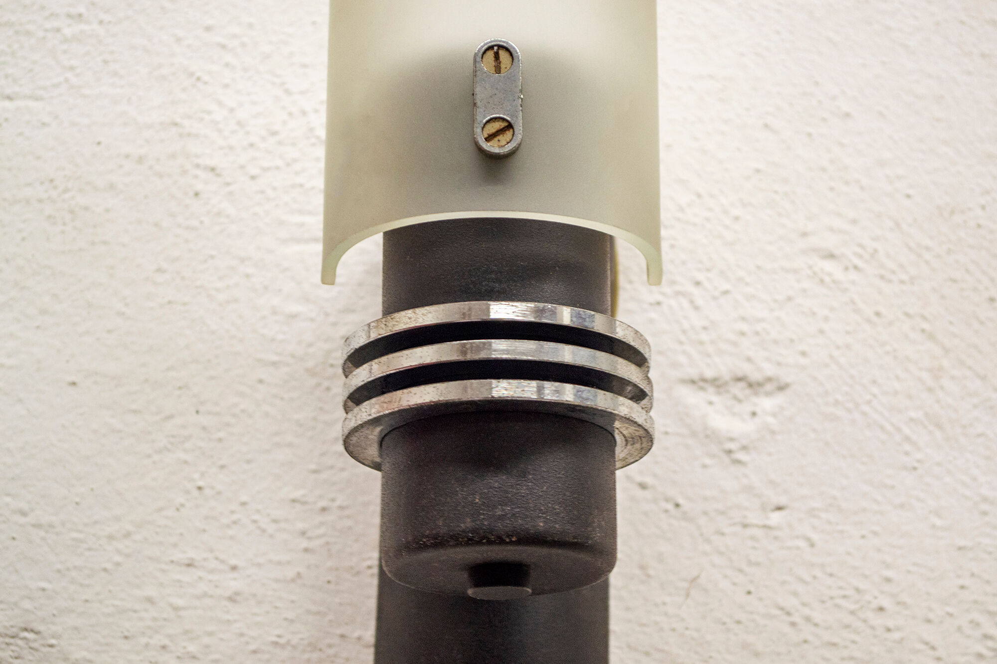 Wall lamp in glass and metal Italy 80