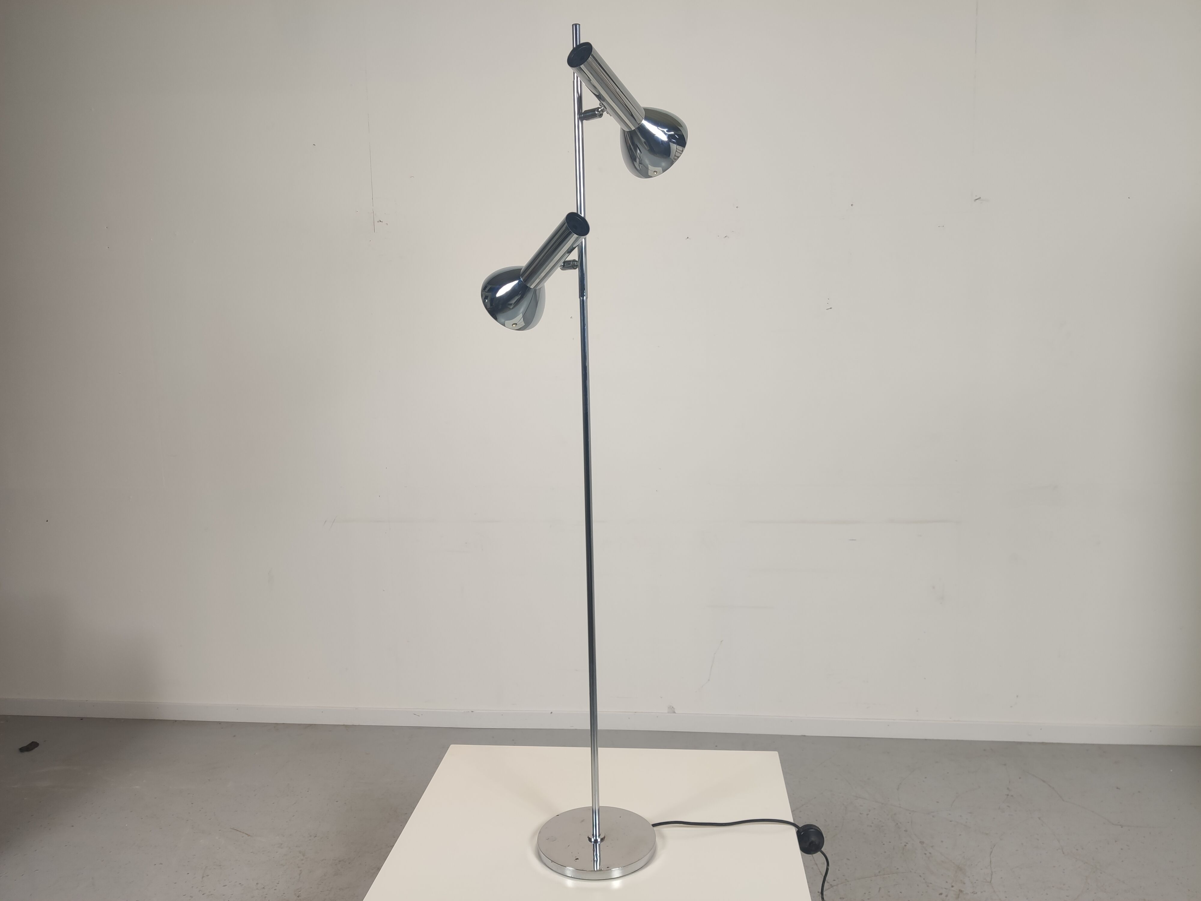 Koch lamppost - Lowy for Omi , chrome 1960/1970