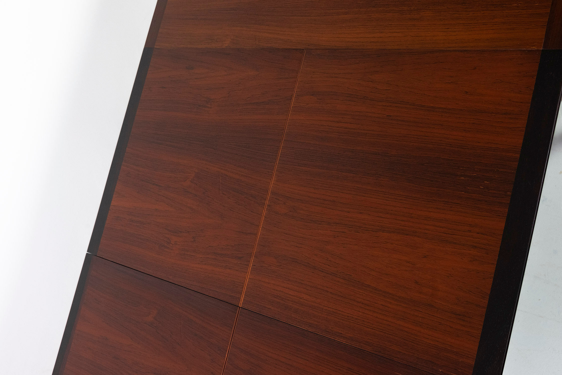 Extendable wooden dining table, manufactured by Lübke, Germany