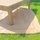 Large restored antique coffee table in solid oak.