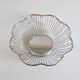 Silver-plated metal basket