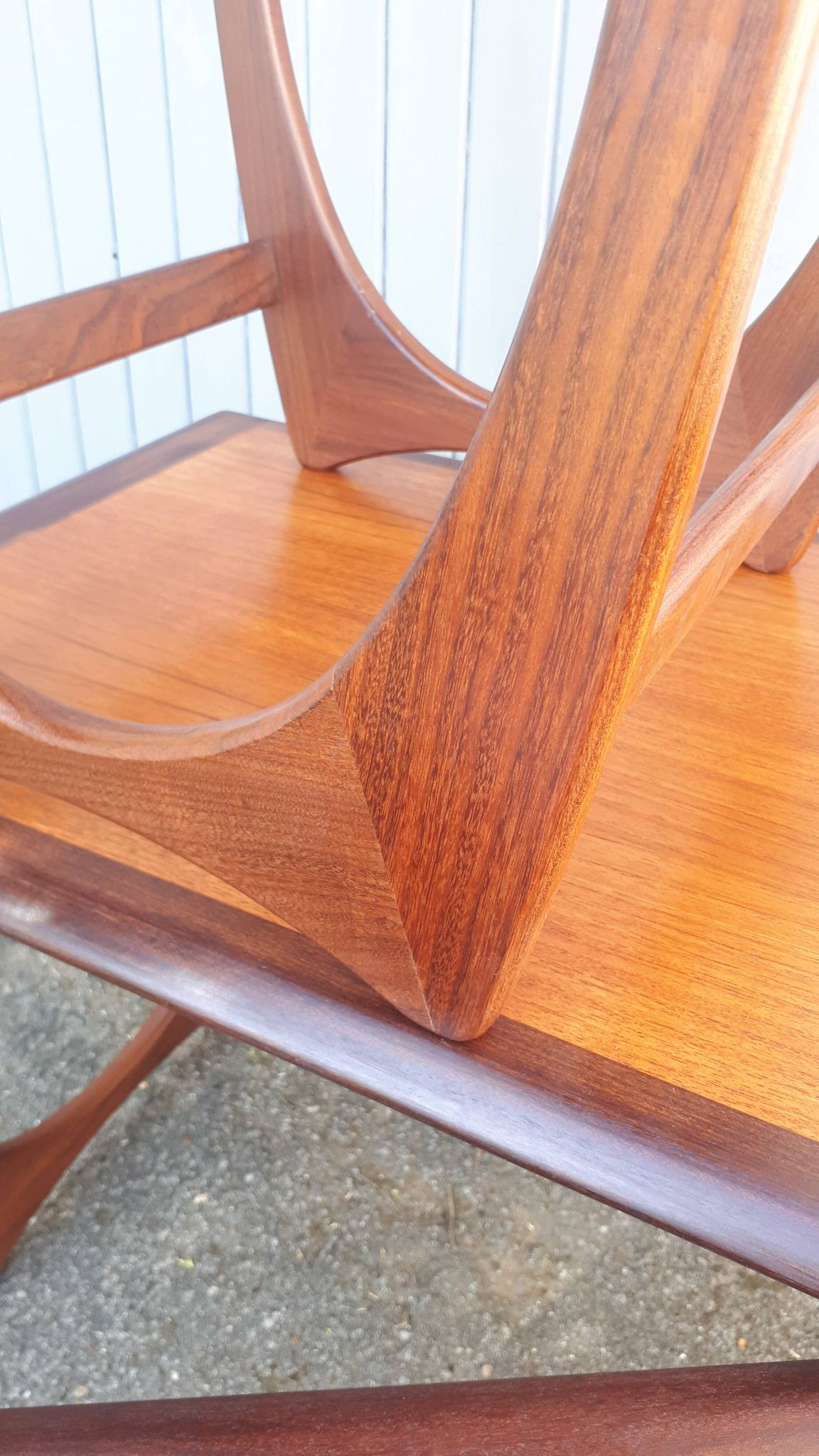 Vintage tables gigognes datant des années 1960 scandinave teck g plan
