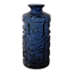 Mid-century Pressed Glass Vase "Cobolt" by Göte Augustsson / Sweden / 1970s