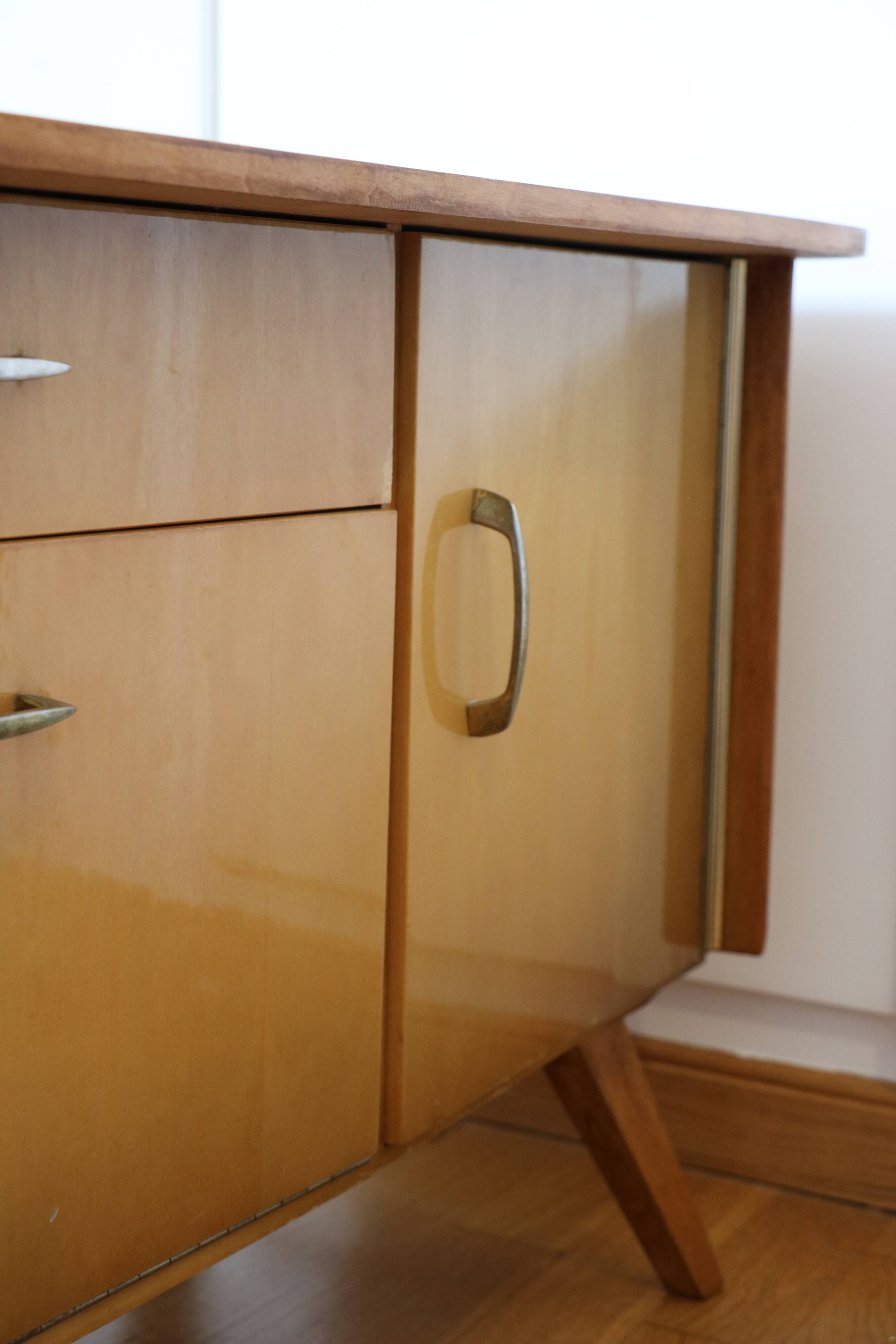 1960s TV cabinet sideboard