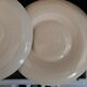 Set of 6 Vintage Mimosa Egg Plates – Speckled Cream Ceramic