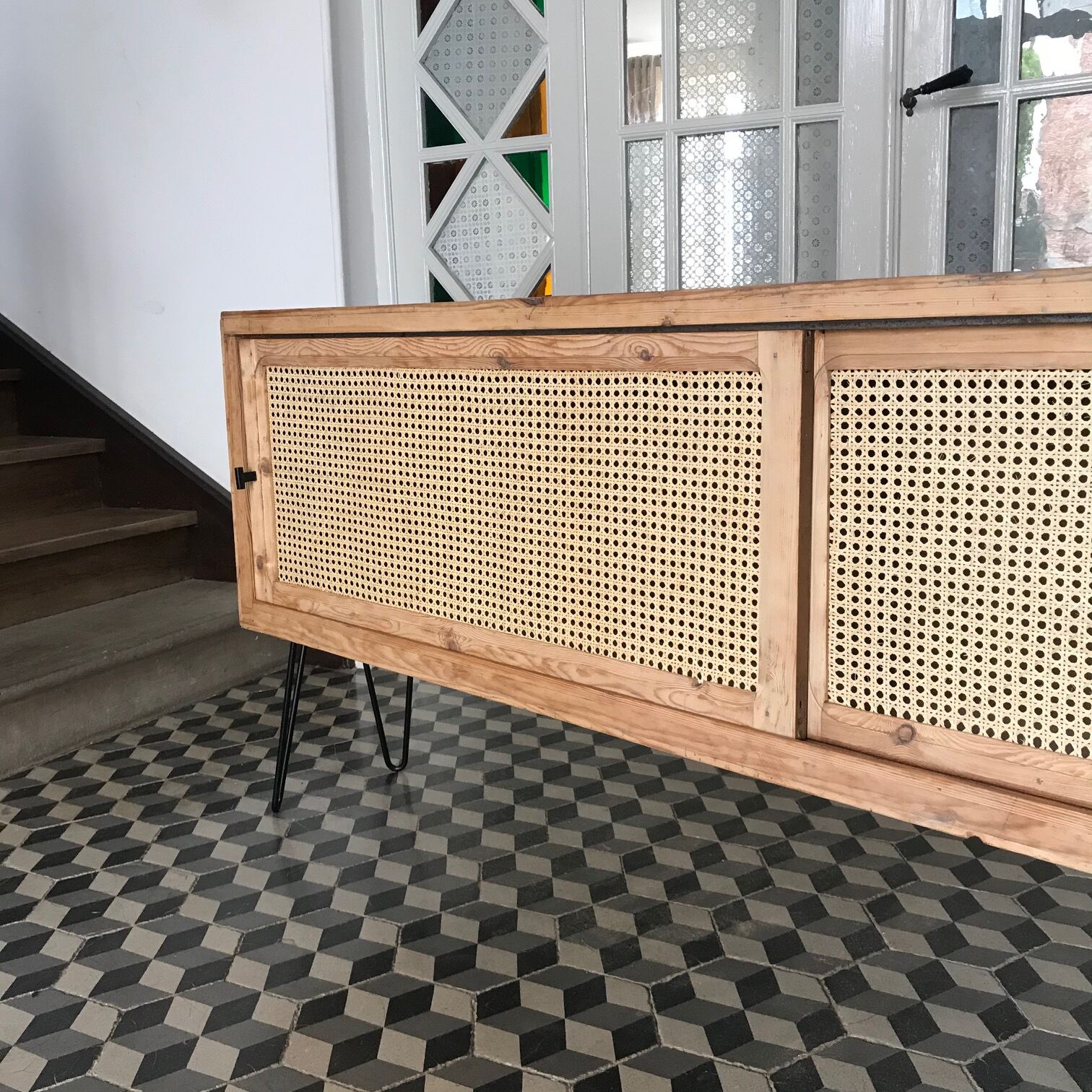 Wooden stockings and canning furniture