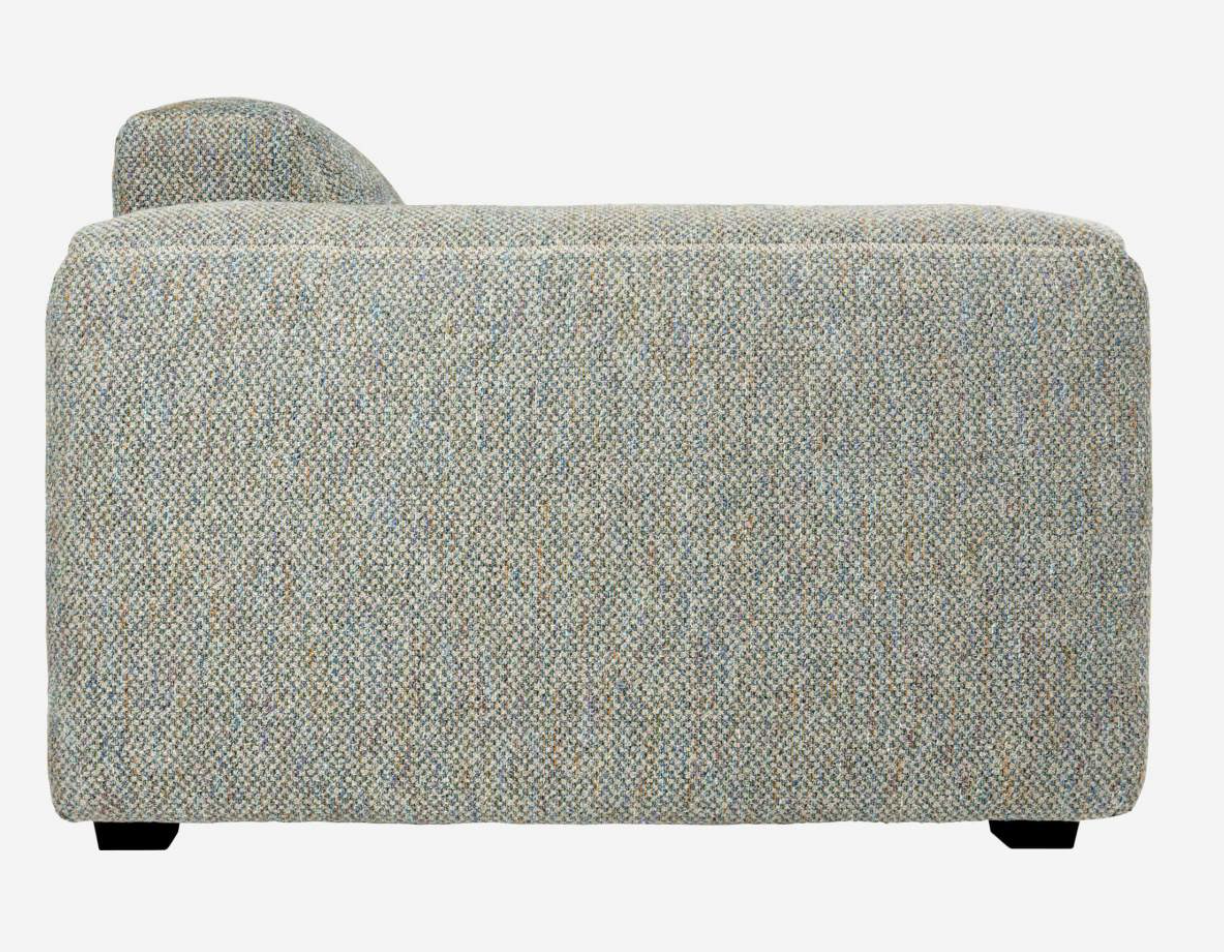 POSADA sofa 3 places HABITAT fabric Bellagio - Lagoon Green