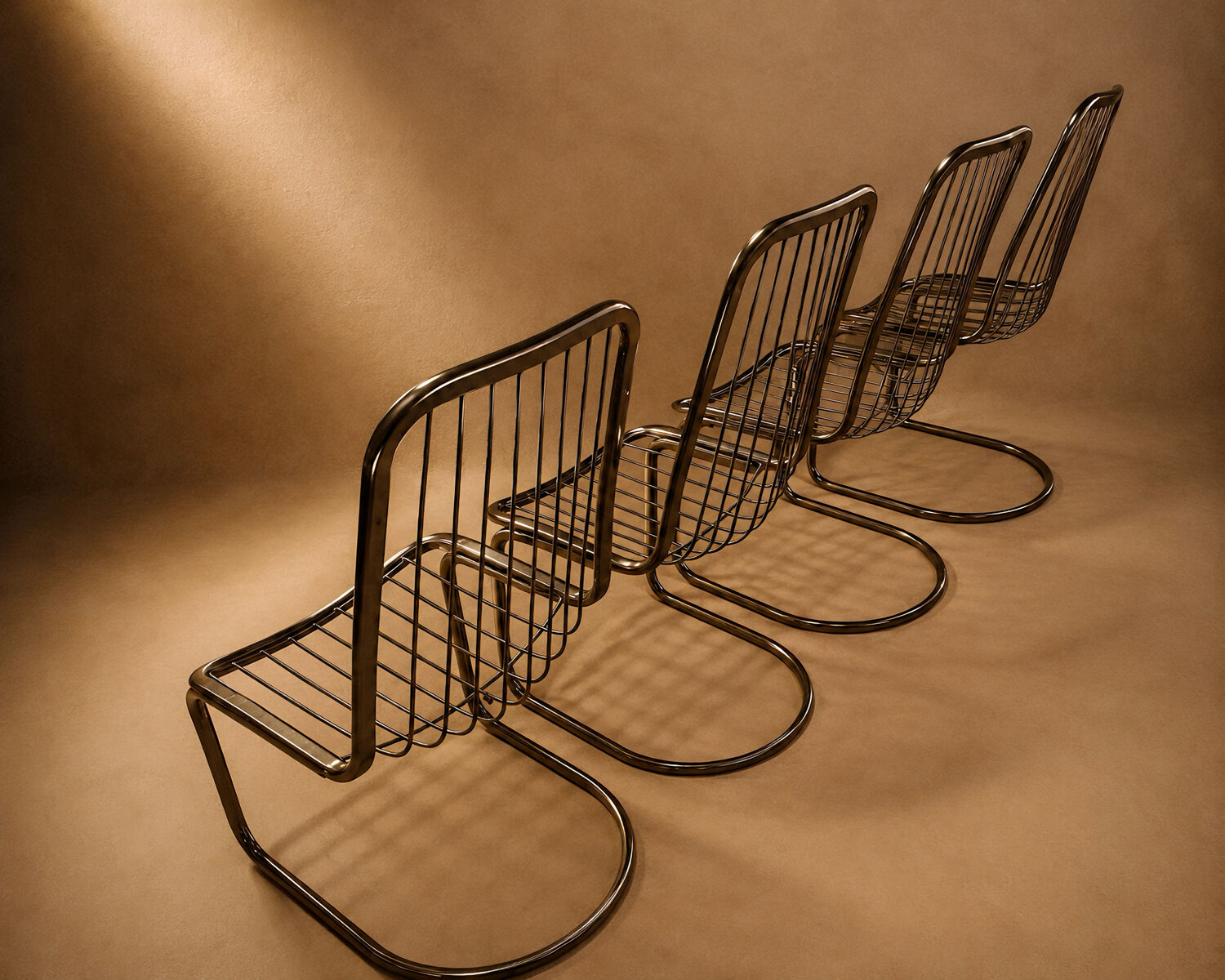 Set table chairs assigned to G. Rinaldi.